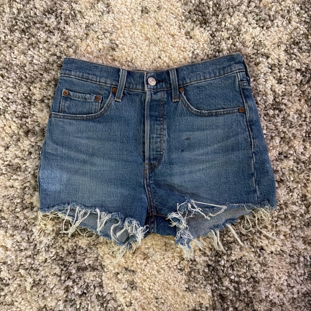 Levi's Classic Blue Jean Shorts